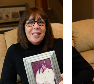 Pam, who lost her husband to acute myeloid leukemia