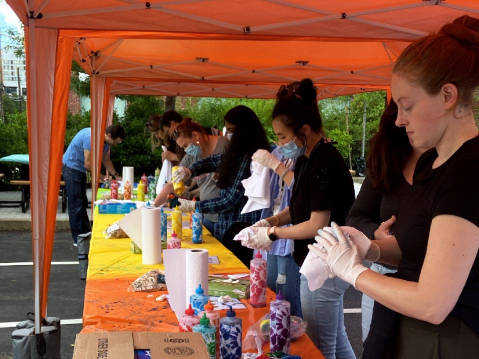 Pride Tie-Dye Event